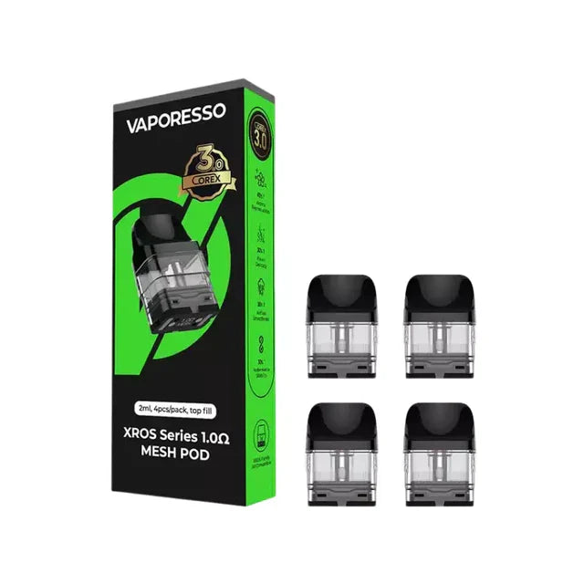 Vaporesso XROS Replacement Pods Corex 3.0 - 4 Pack