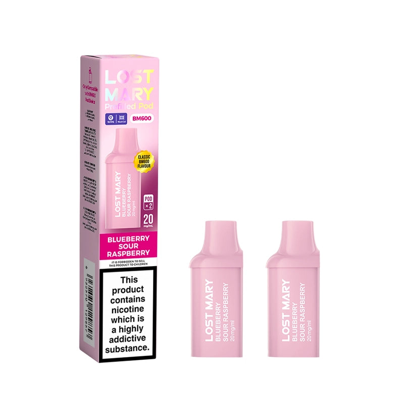 Lost Mary BM600 Prefilled Pods - (Box of 10)