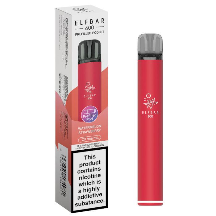 Elf Bar 600 Prefilled Pod Kit Pack of 10