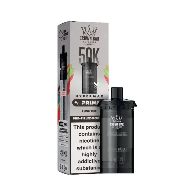 Crown Bar Al Fakher 50K Hypermax Prime Refill Pods (Box of 5)