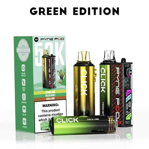 Pyne Pod Click 50k Prefilled Pod Vape Kit (Box of 5)
