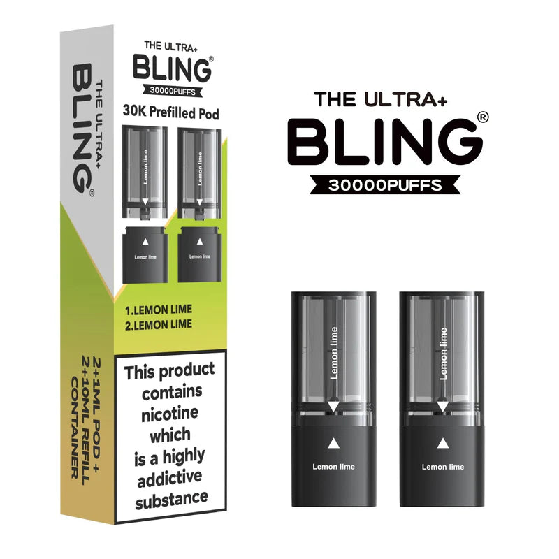 The Bling Ultra+ 30000 Pods Box of 5