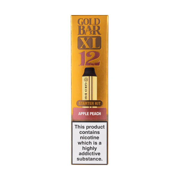 Gold Bar XL 12 Prefilled Pod Kit (Box of 5)