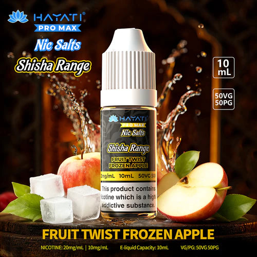 Hayati Shisha Range Nic Salts (Box of 10)