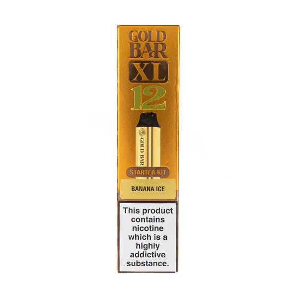Gold Bar XL 12 Prefilled Pod Kit (Box of 5)