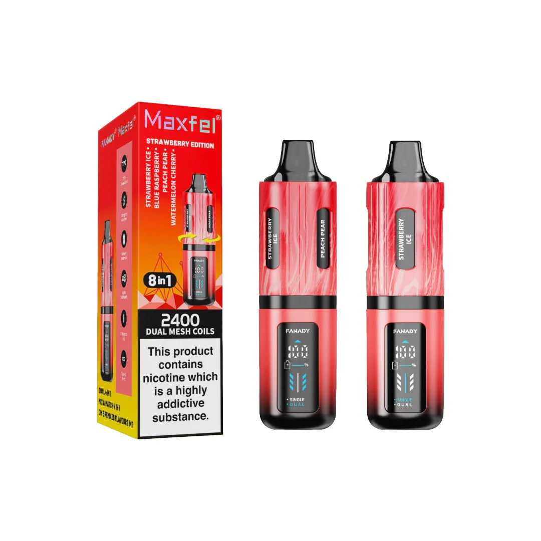 Maxfel Legend Fanady 2400 Puffs Prefilled Vape Kit (Box of 5)