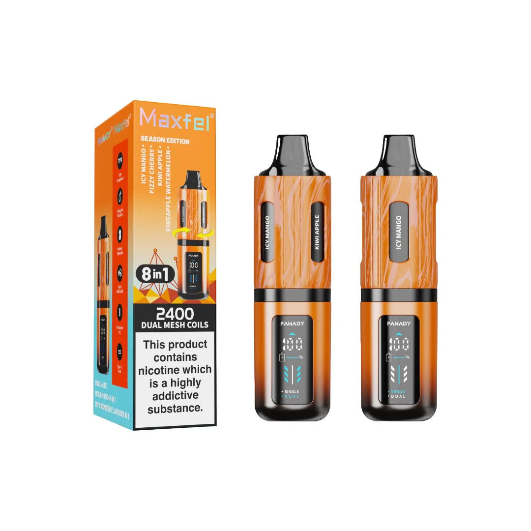 Maxfel Legend Fanady 2400 Puffs Prefilled Vape Kit (Box of 5)