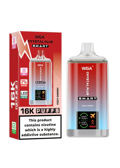 WGA Crystal Plus Smart 16000+ Puffs Disposable Vape (Box of 10)