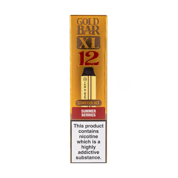Gold Bar XL 12 Prefilled Pod Kit (Box of 5)