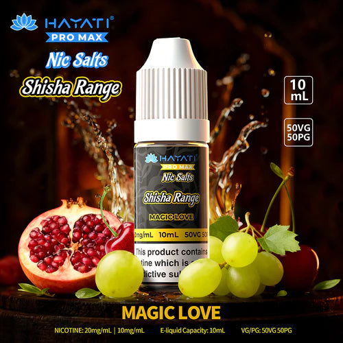 Hayati Shisha Range Nic Salts (Box of 10)