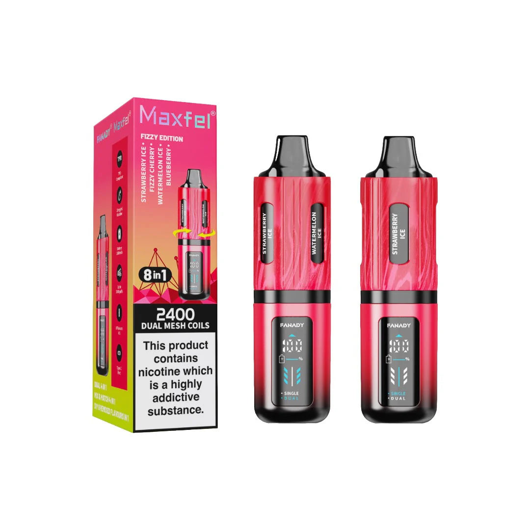 Maxfel Legend Fanady 2400 Puffs Prefilled Vape Kit (Box of 5)