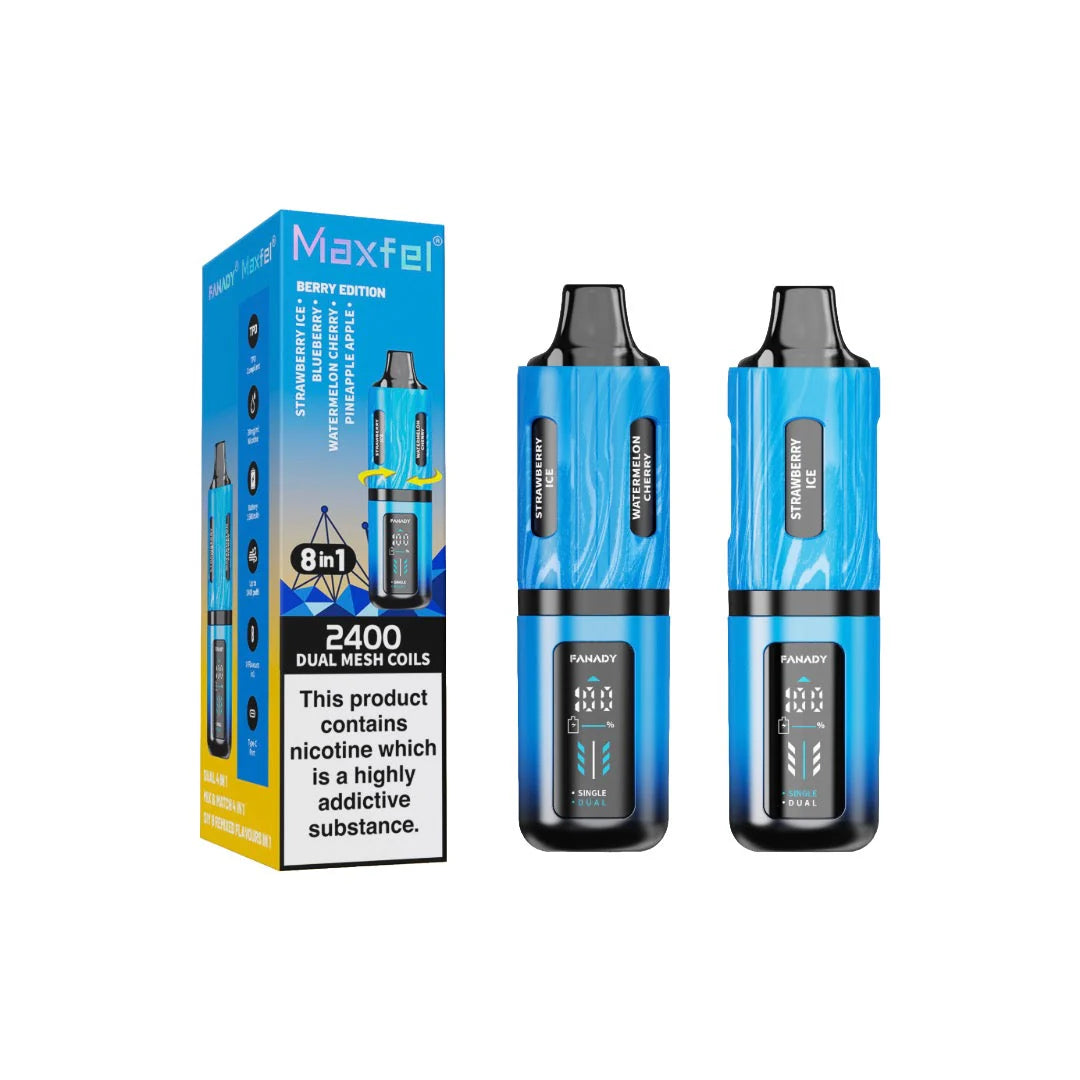 Maxfel Legend Fanady 2400 Puffs Prefilled Vape Kit (Box of 5)
