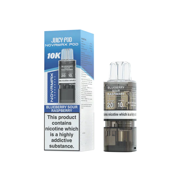 Juicy Pod NOVAMAX 10000 Prefilled Pod (Pack of 10)