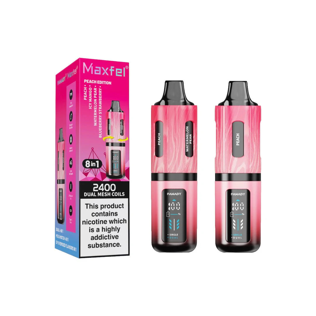 Maxfel Legend Fanady 2400 Puffs Prefilled Vape Kit (Box of 5)