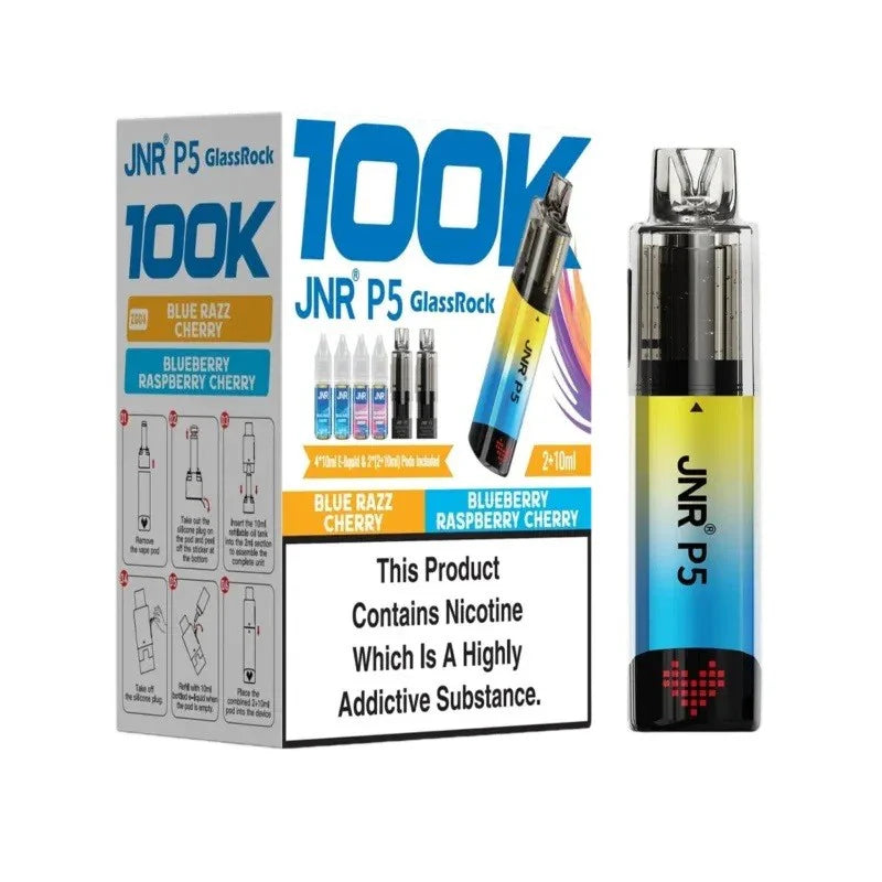 JNR P5 100K Vape Kit - 3 Pack