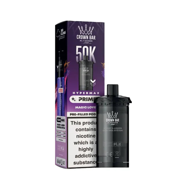 Crown Bar Al Fakher 50K Hypermax Prime Refill Pods (Box of 5)