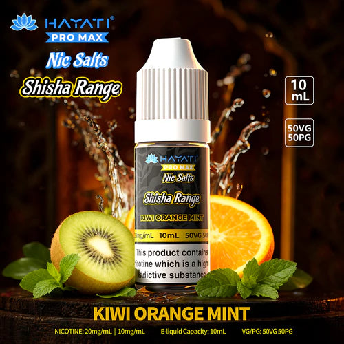 Hayati Shisha Range Nic Salts (Box of 10)