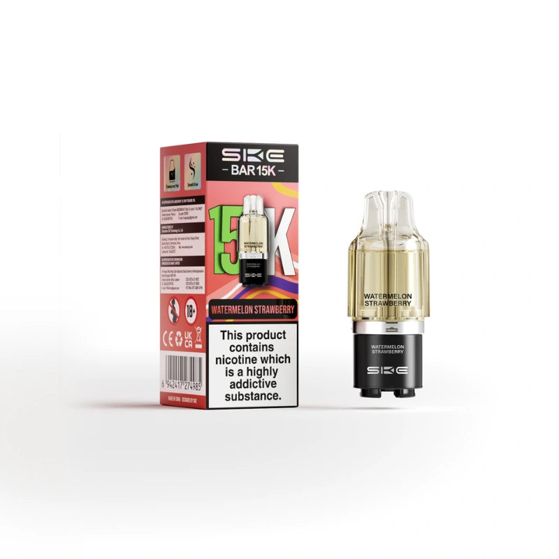 SKE Bar 15K Prefilled Pods (Box of 5)