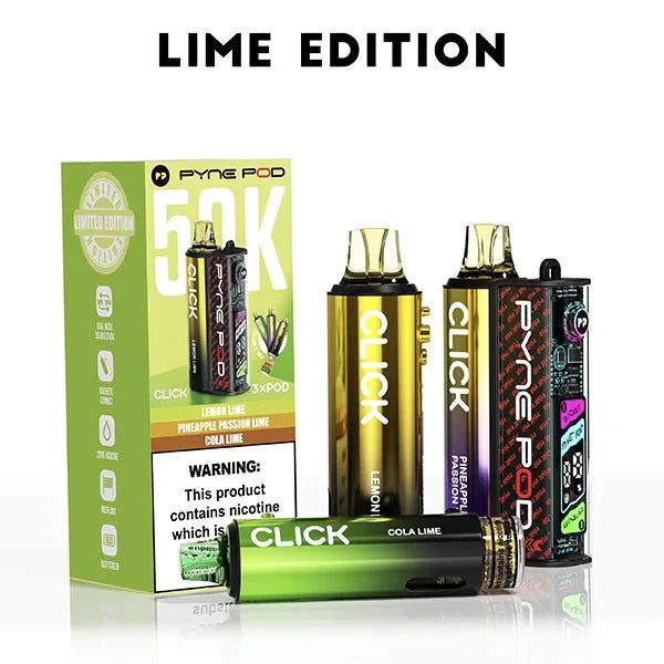 Pyne Pod Click 50k Prefilled Pod Vape Kit (Box of 5)