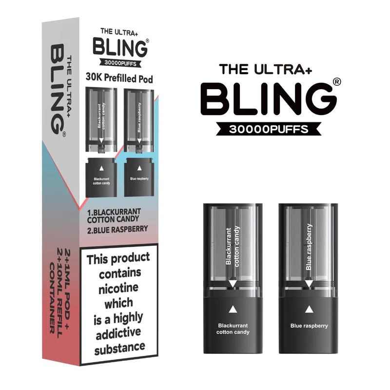 The Bling Ultra+ 30000 Pods Box of 5