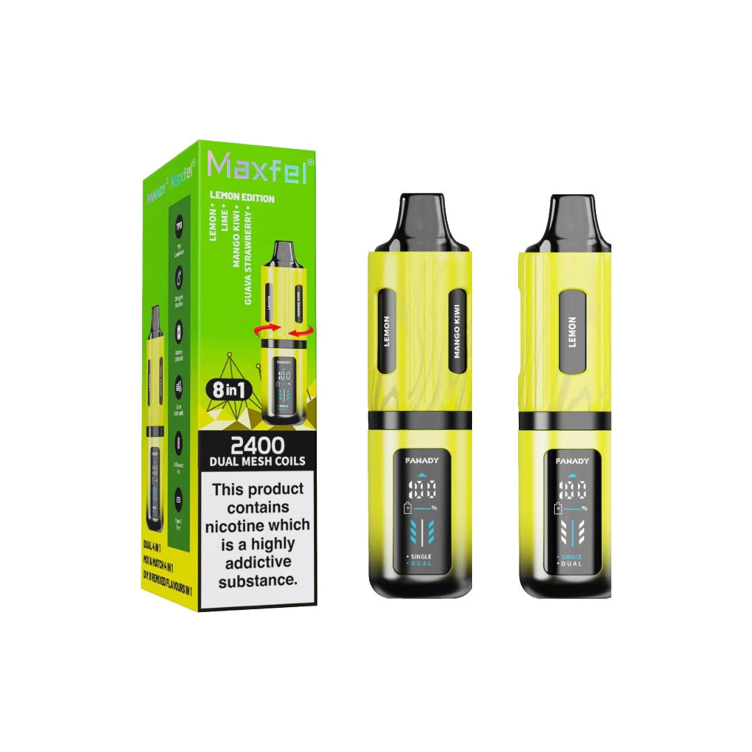 Maxfel Legend Fanady 2400 Puffs Prefilled Vape Kit (Box of 5)