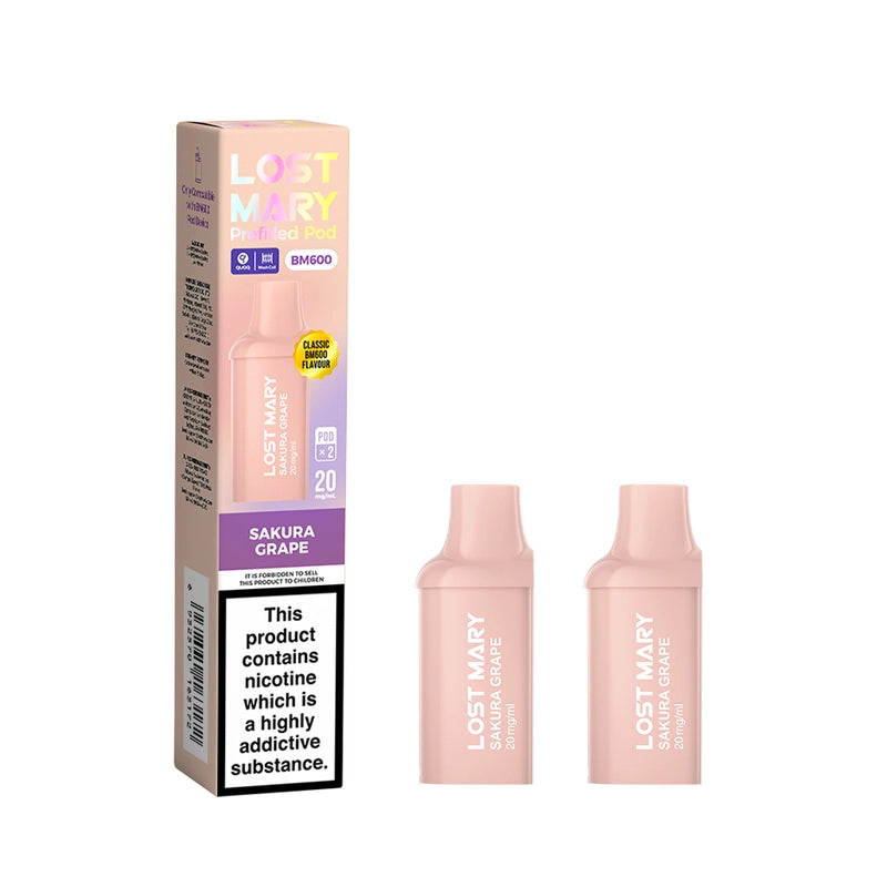 Lost Mary BM600 Prefilled Pods - (Box of 10)
