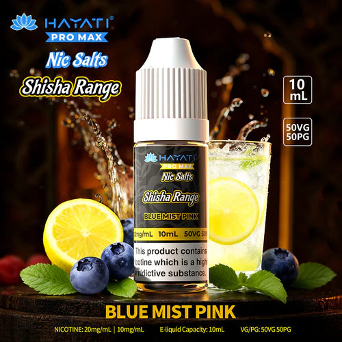 Hayati Shisha Range Nic Salts (Box of 10)