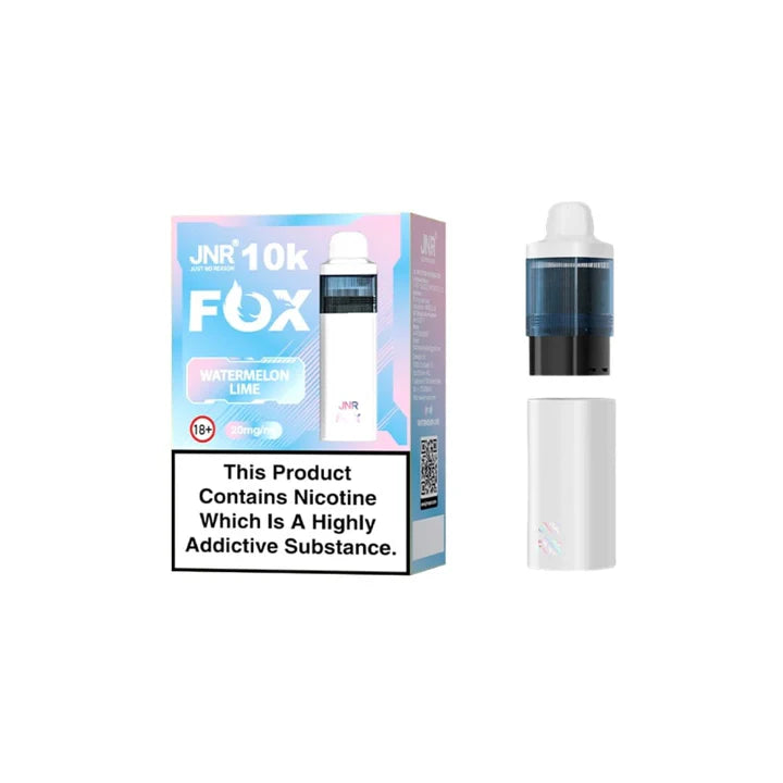 JNR Fox 10K Replacement Vape Pods - 10 Pack