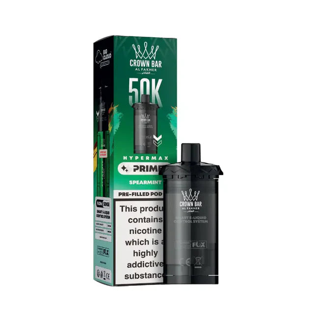 Crown Bar Al Fakher 50K Hypermax Prime Refill Pods (Box of 5)