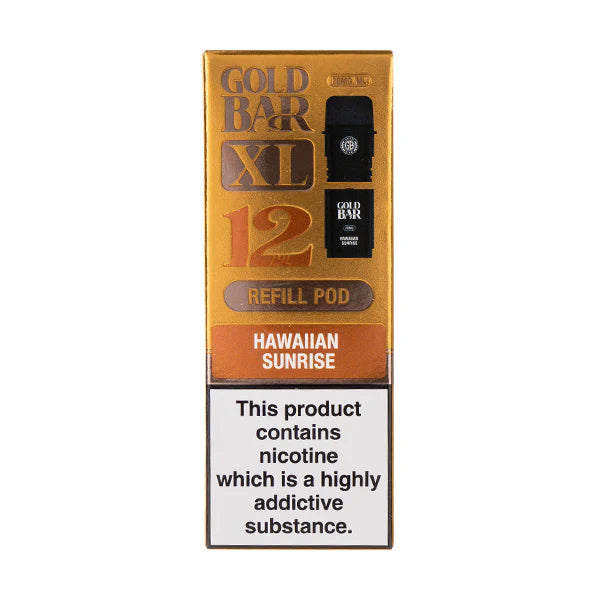 Gold Bar XL 12 Refill Pods (Box of 5)