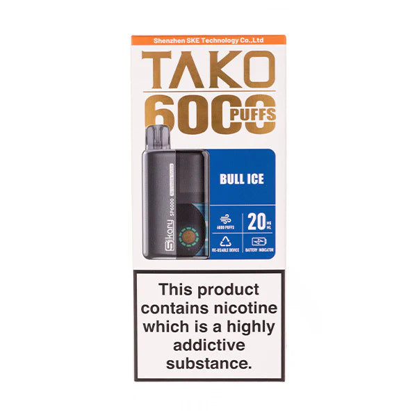 Sikary TAKO SP6000 Prefilled Pod Kit (Box of 5)