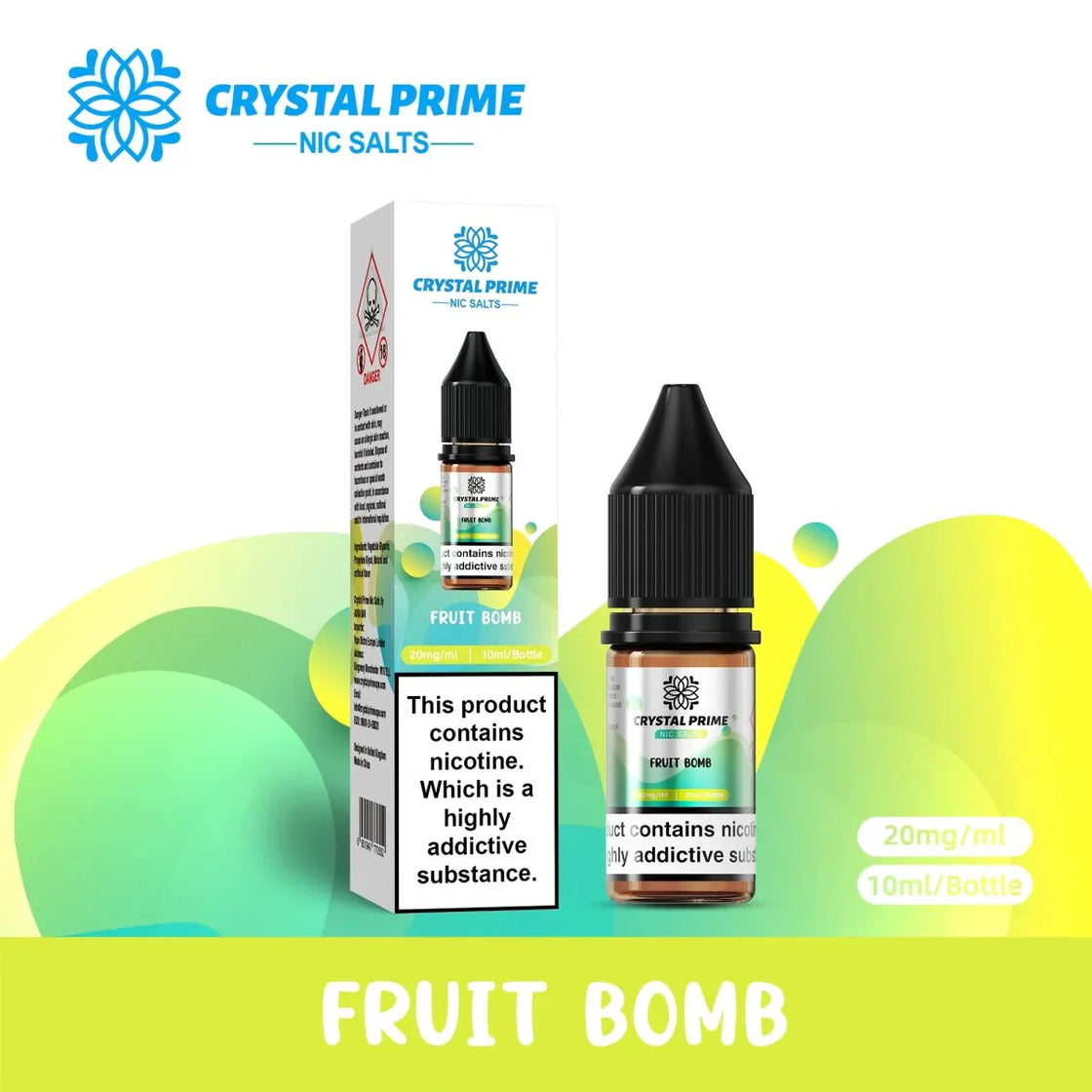 Crystal Prime Nic Salts by Aura Bar Box of 10 | 8.99 Only Crystal Prime Nic Salts by Aura Bar Box of 10 | 8.99 Only