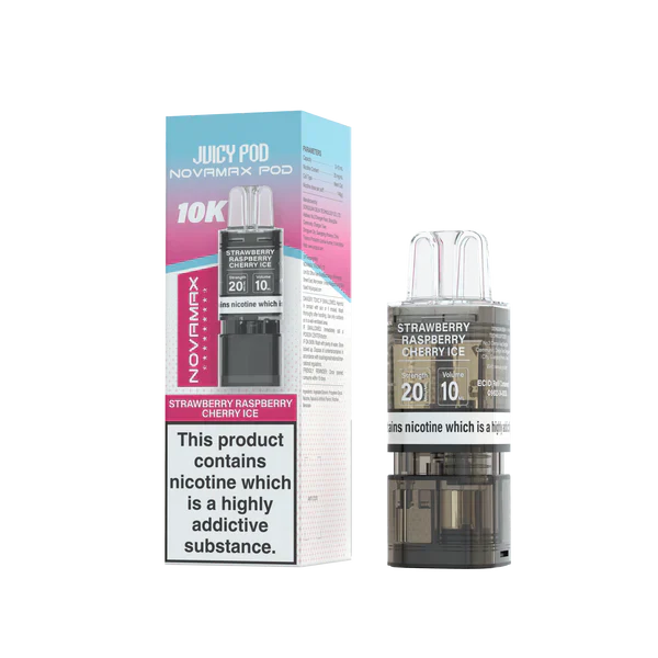 Juicy Pod NOVAMAX 10000 Prefilled Pod (Pack of 10)