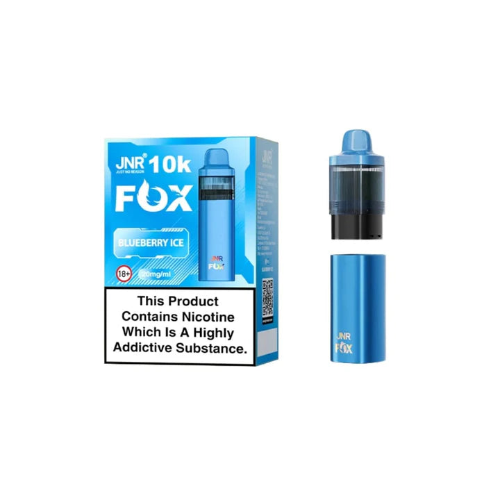 JNR Fox 10K Replacement Vape Pods - 10 Pack