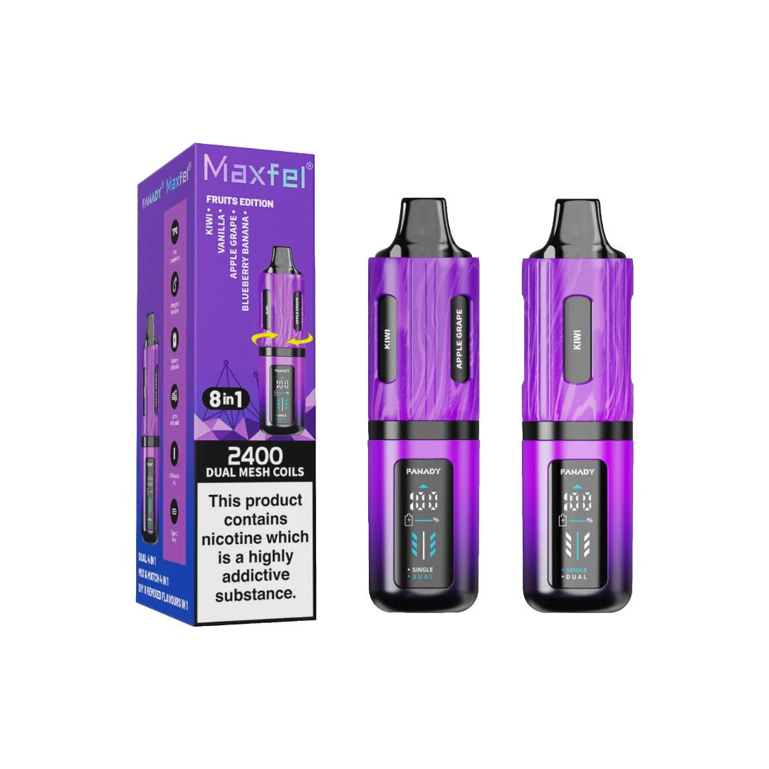 Maxfel Legend Fanady 2400 Puffs Prefilled Vape Kit (Box of 5)