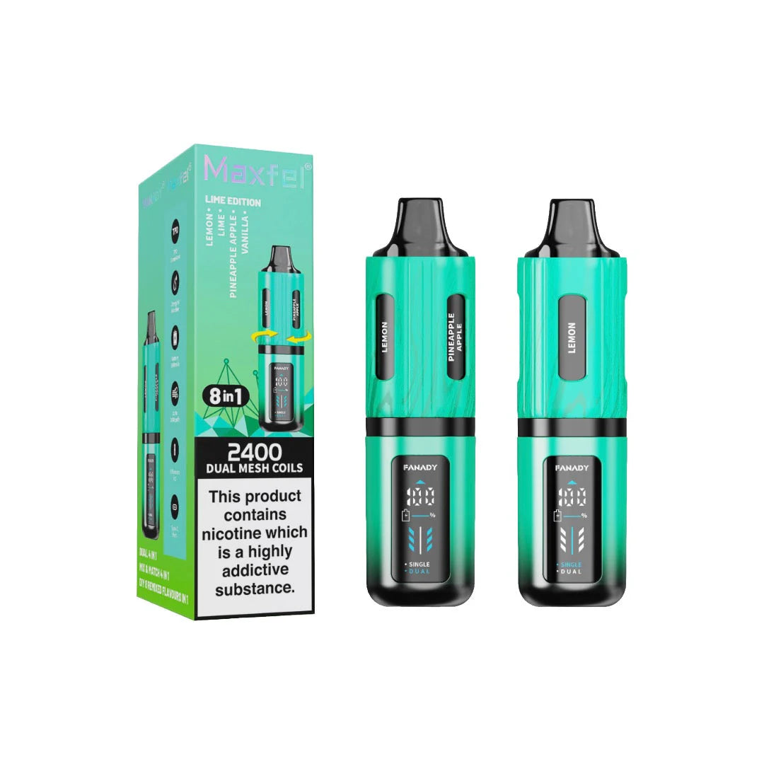 Maxfel Legend Fanady 2400 Puffs Prefilled Vape Kit (Box of 5)