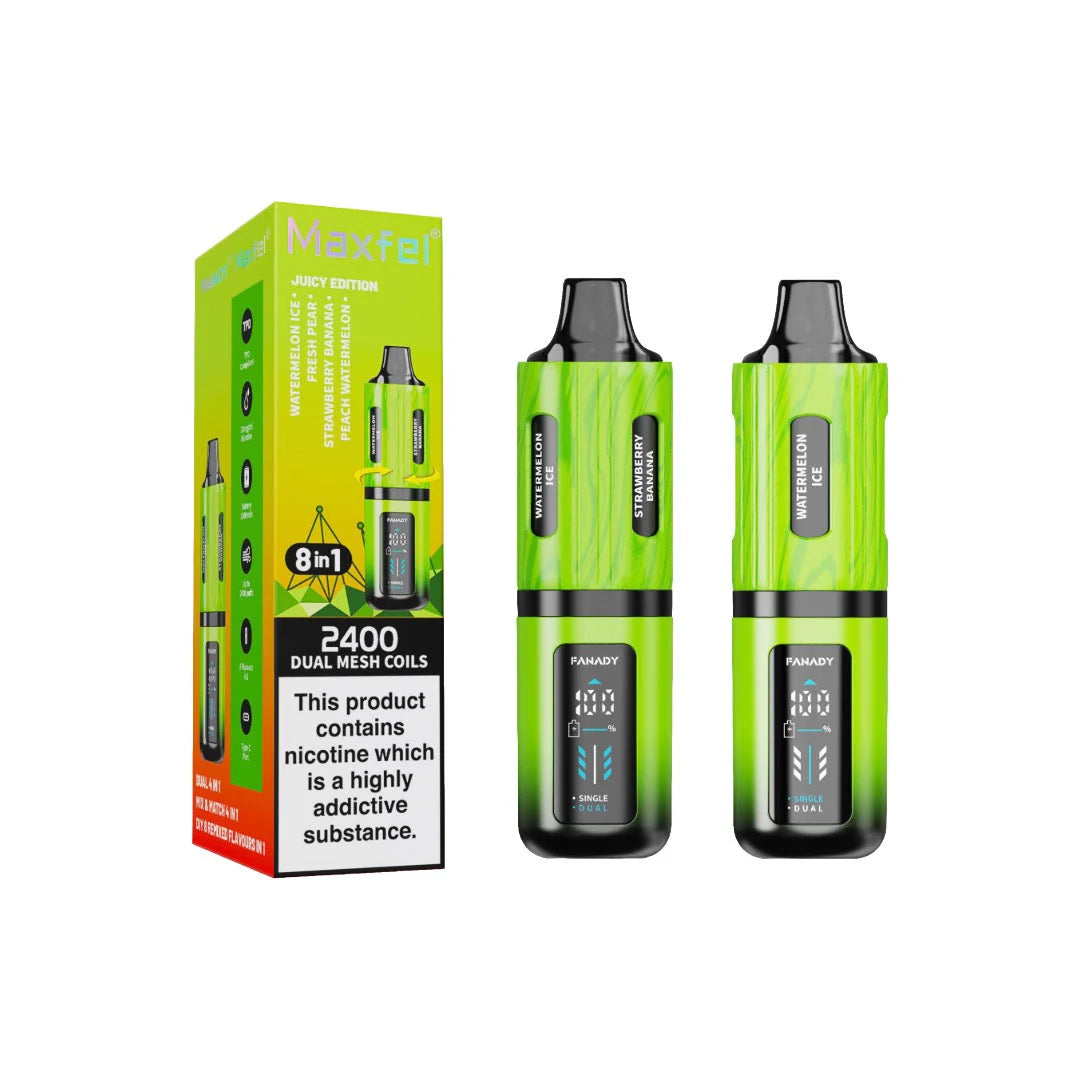 Maxfel Legend Fanady 2400 Puffs Prefilled Vape Kit (Box of 5)