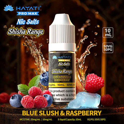 Hayati Shisha Range Nic Salts (Box of 10)