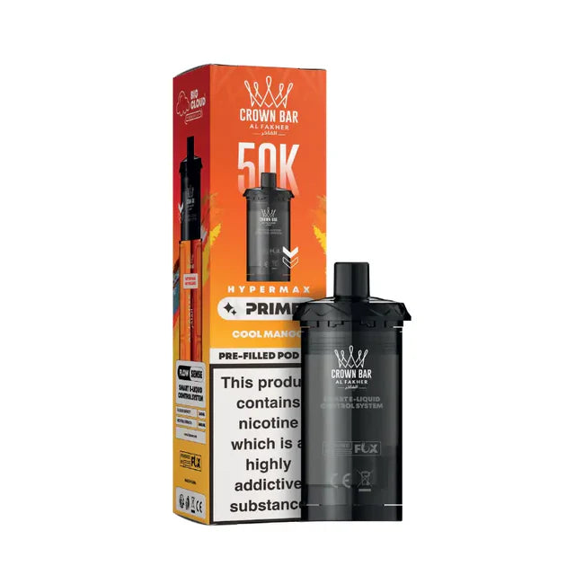 Crown Bar Al Fakher 50K Hypermax Prime Refill Pods (Box of 5)