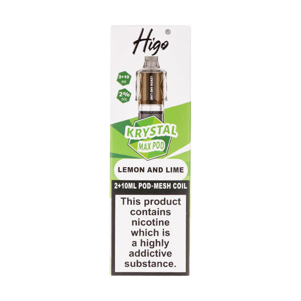 Higo Krystal Max 7500 Prefilled Pods (Box of 5)