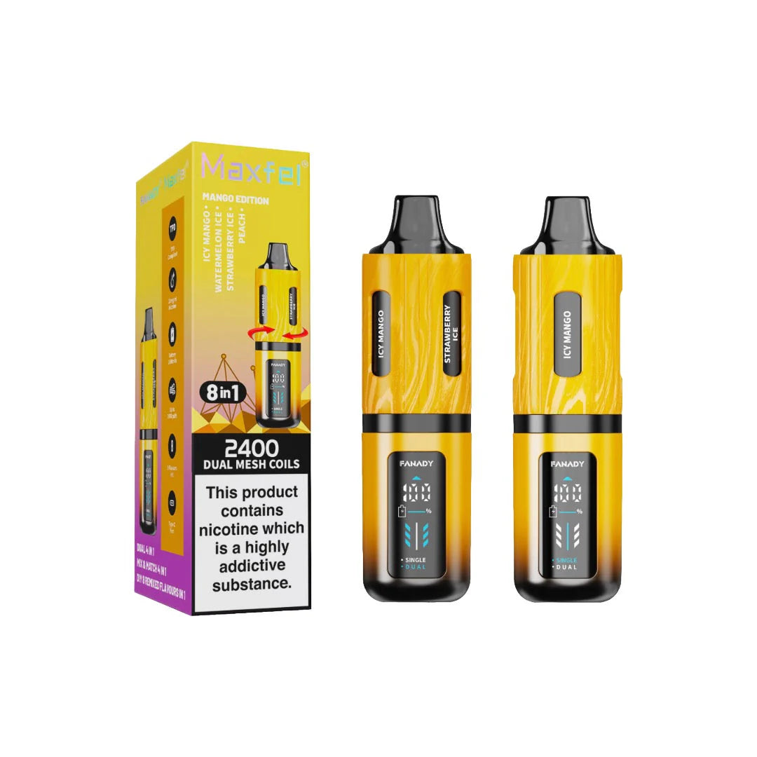 Maxfel Legend Fanady 2400 Puffs Prefilled Vape Kit (Box of 5)