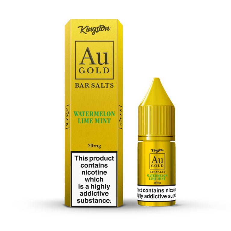 Kingston Au Gold Bar Salts 10ml (Pack of 10)