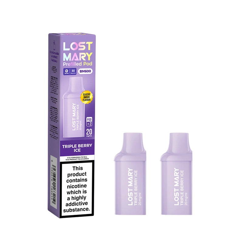 Lost Mary BM600 Prefilled Pods - (Box of 10)