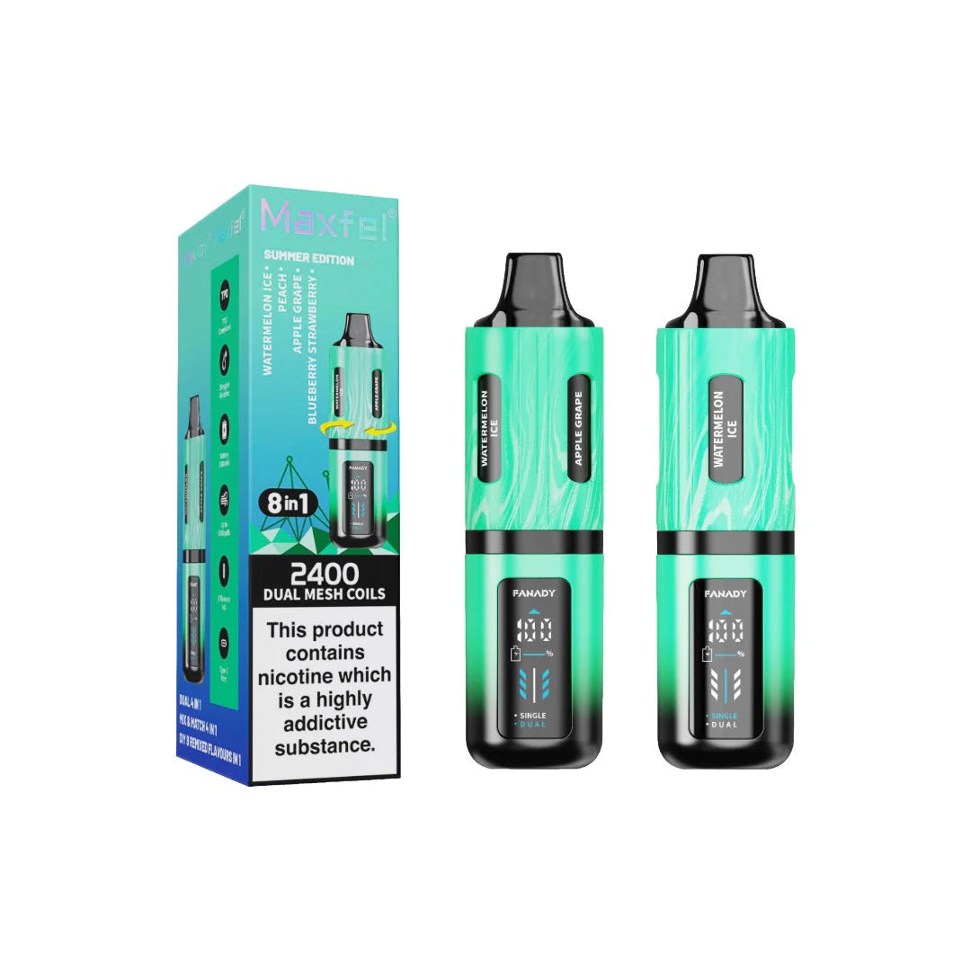 Maxfel Legend Fanady 2400 Puffs Prefilled Vape Kit (Box of 5)