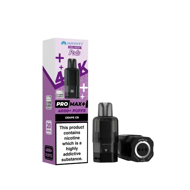 Hayati Pro Max Plus 4000 Prefilled Pods (Box of 5)