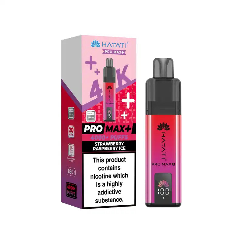 Hayati Pro Max Plus 4000 Prefilled Vape Kit (Box of 5)