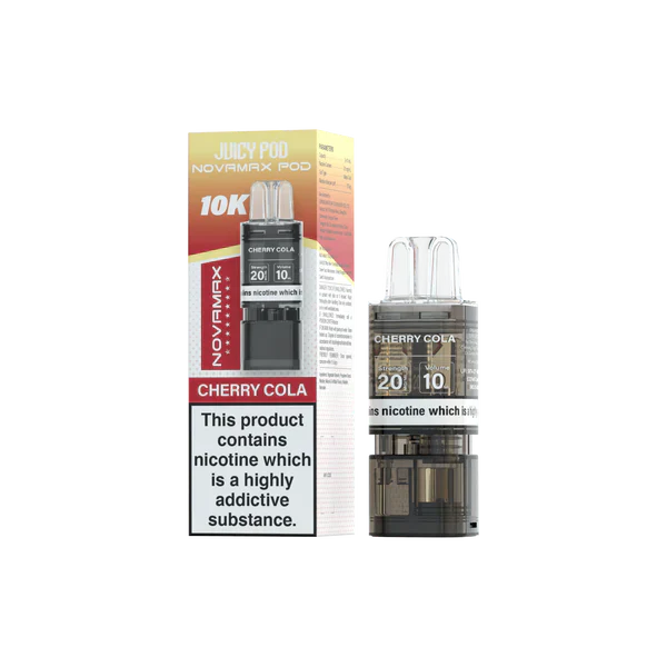 Juicy Pod NOVAMAX 10000 Prefilled Pod (Pack of 10)