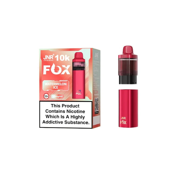 JNR Fox 10K Replacement Vape Pods - 10 Pack