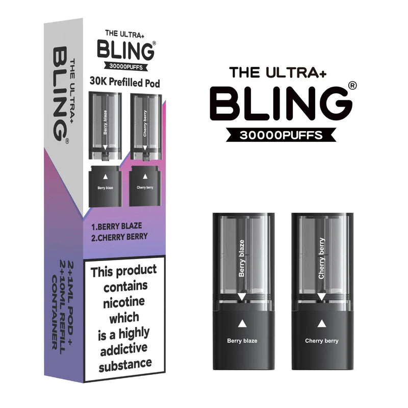 The Bling Ultra+ 30000 Pods Box of 5