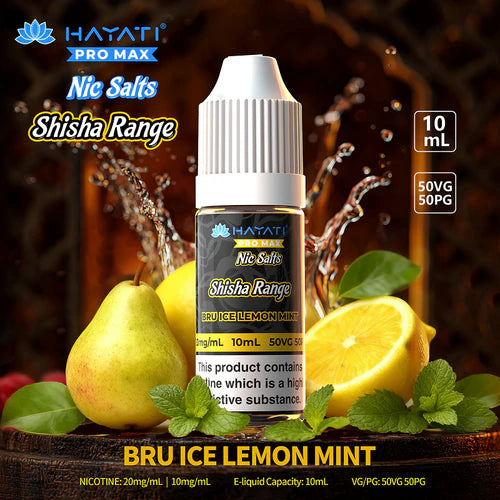 Hayati Shisha Range Nic Salts (Box of 10)